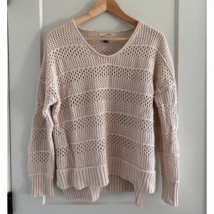 Universal Thread Cotton Loose Weave Sweater